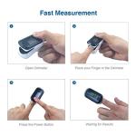 Mibest Dual Color OLED Finger Pulse Oximeter