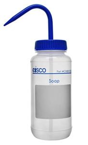 EISCO 500ml Soap Wash Bottle with Blue Cap