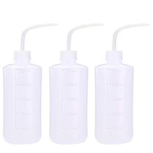 3-Pack Tattoo Bottle Squeeze Wash Bottles - 500ml