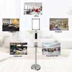 Touch-Free Stainless Steel Hand Sanitizer Station