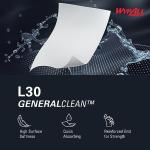 WypAll L30 Heavy Duty Cleaning Towels – 12 Packs