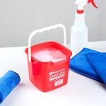 3 Quart Cleaning Bucket with Spout and Handle