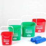 3 Quart Cleaning Bucket with Spout and Handle