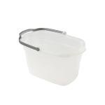 Casabella 4-Gallon Clear Plastic Cleaning Bucket