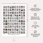 Scratch-Off Poster: 100 Essential Novels List