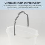 Casabella 4-Gallon Clear Plastic Cleaning Bucket