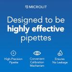 Nero Ergonomic Adjustable Volume Micropipette 100-1000ul