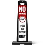 No Parking Pick Up & Drop Off Sign Kit