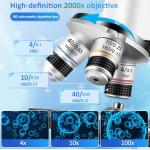 Herwicm Compound Microscope Kit for Kids