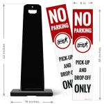 No Parking Pick Up & Drop Off Sign Kit