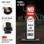 No Parking Pick Up & Drop Off Sign Kit