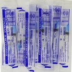 100 Pack 3ml 23Ga Plastic Syringes for Labs