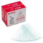100 Pack of Clear Glass Microscope Slides 1" x 3
