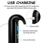 Electric Wine Aerator and Dispenser with Pump