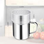 Stainless Steel Spice Shaker with Handle - 6 Oz