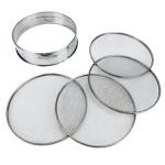 8" Soil Sieves Set - 5 Piece Collection
