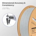 ELEGOO 1.75mm Marble PLA Filament for 3D Printing