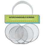 8" Soil Sieves Set - 5 Piece Collection