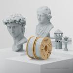 ELEGOO 1.75mm Marble PLA Filament for 3D Printing