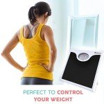 Adamson A22 Analog Bathroom Scale - 260 LB Capacity