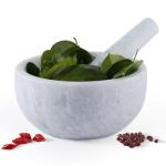 Koville African Marble Mortar and Pestle Set