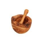 Olivanera Olive Wood Mortar and Pestle Set