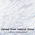 Koville African Marble Mortar and Pestle Set