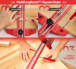 Adjustable Aluminum Sliding T-Square Ruler