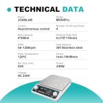 JOANLAB Digital Magnetic Stirrer Hot Plate - 4 Position