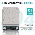 JOANLAB Digital Magnetic Stirrer Hot Plate - 4 Position