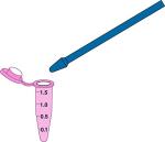 Micro-Tube Pestles for 1.5ml Tubes, 100 Pack