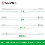 WANANFU Capsule Filling Kit with Tamper (6 Units)