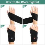 Cordless Wrist Heating Pad for Carpal Tunnel Relief