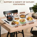 Adjustable Electric Warming Tray with 3 Heat Settings