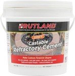 Rutland High Temp Castable Refractory Cement, 12.5 lb