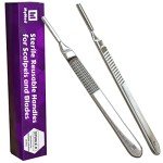 Scalpel Handle #3, Stainless Steel, 2 Pack