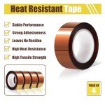 MEBMIK 4 Rolls High-Temperature Heat Transfer Tape