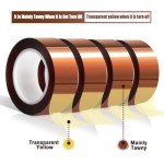 MEBMIK 4 Rolls High-Temperature Heat Transfer Tape