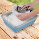 Collapsible 7.27-Liter Bucket for Camping & Cleaning