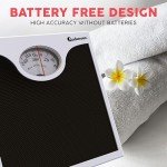 Adamson A22 Analog Bathroom Scale - 260 LB Capacity