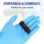 100 Pack 4ml Amber Glass Vials with Caps