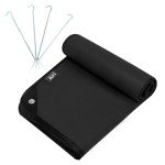 All-Weather Solar Emergency Survival Blanket - Black