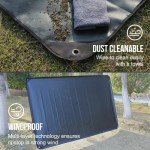 All-Weather Solar Emergency Survival Blanket - Black
