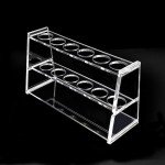 Transparent Test Tube Rack for 10ml Centrifuge Tubes