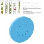 Round Foam Test Tube Rack - 5 Pieces, 20 Holes