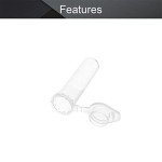 Othmro 2ml Snap Cap Centrifuge Tubes, 500 Pack