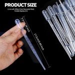 200PCS 2ML Disposable Plastic Pipettes for Lab Use