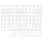 Beadsmith Clear Plastic Storage Tubes - 100 Pack