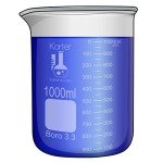 1000ml Low Form Beaker, Borosilicate Glass, Graduated