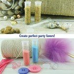Beadsmith Clear Plastic Storage Tubes - 100 Pack